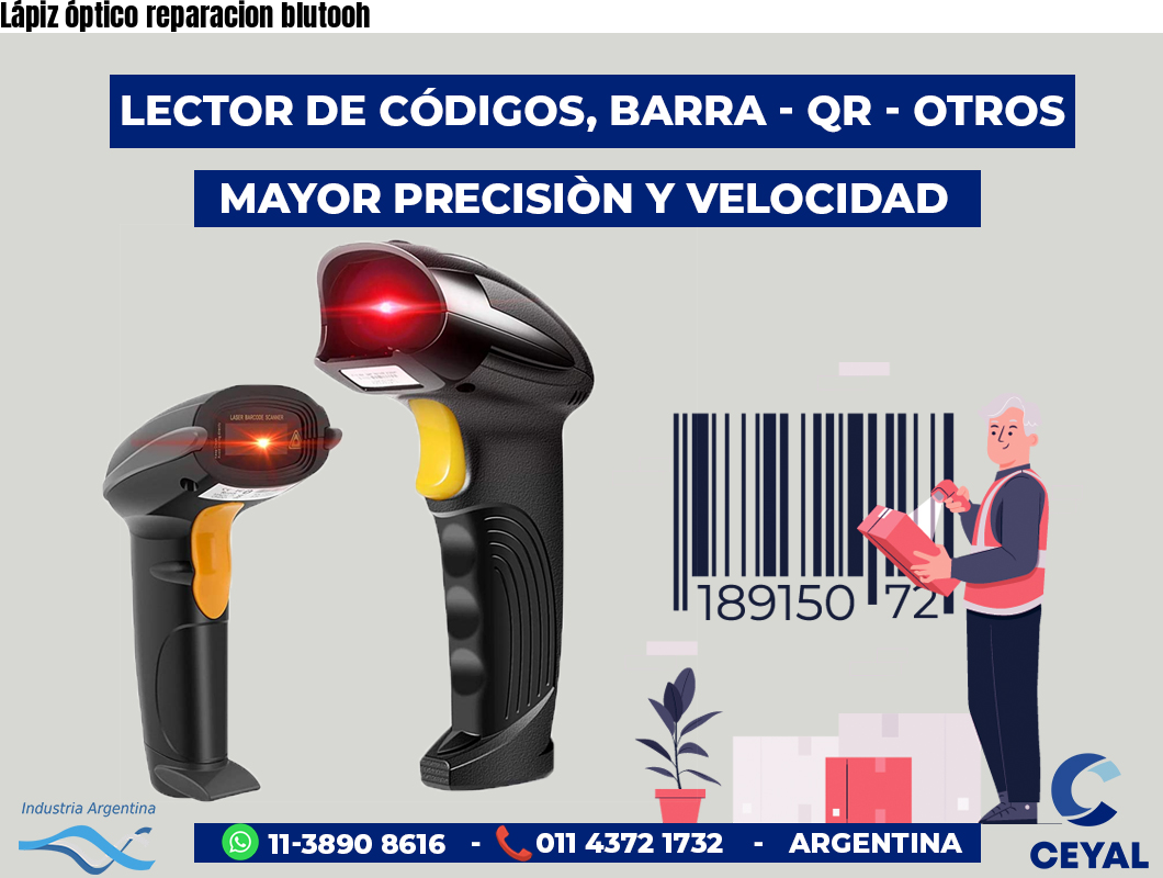 Lápiz óptico reparacion blutooh