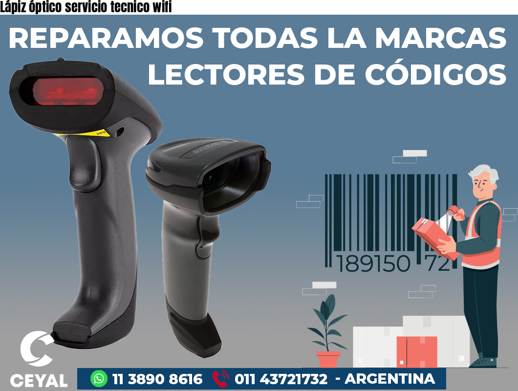 Lápiz óptico servicio tecnico wifi
