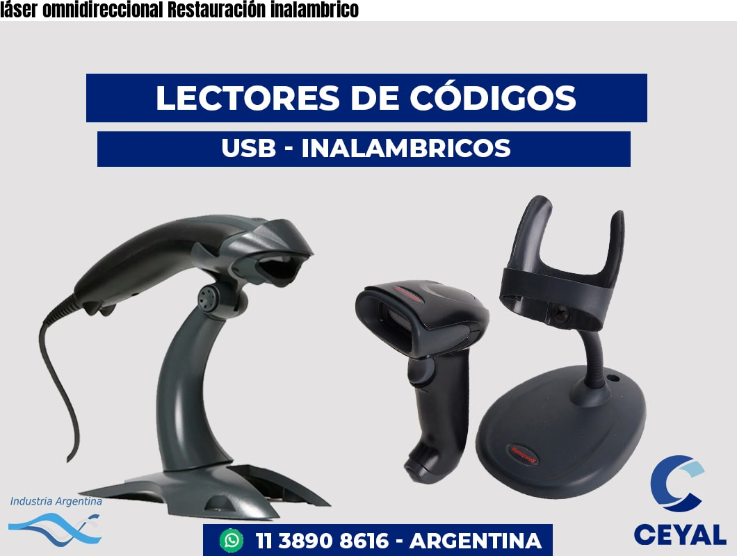 láser omnidireccional Restauración inalambrico