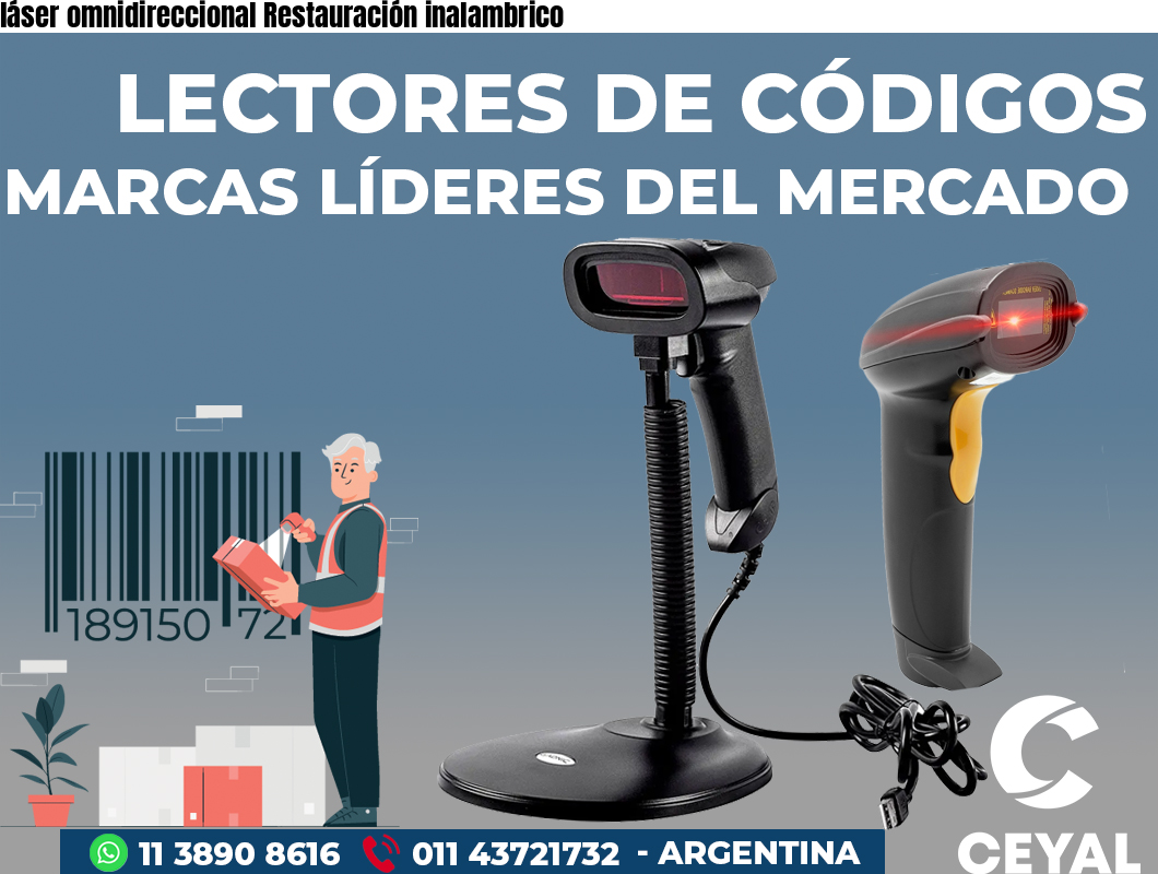 láser omnidireccional Restauración inalambrico