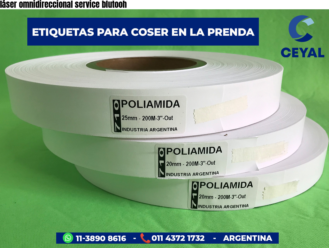 láser omnidireccional service blutooh