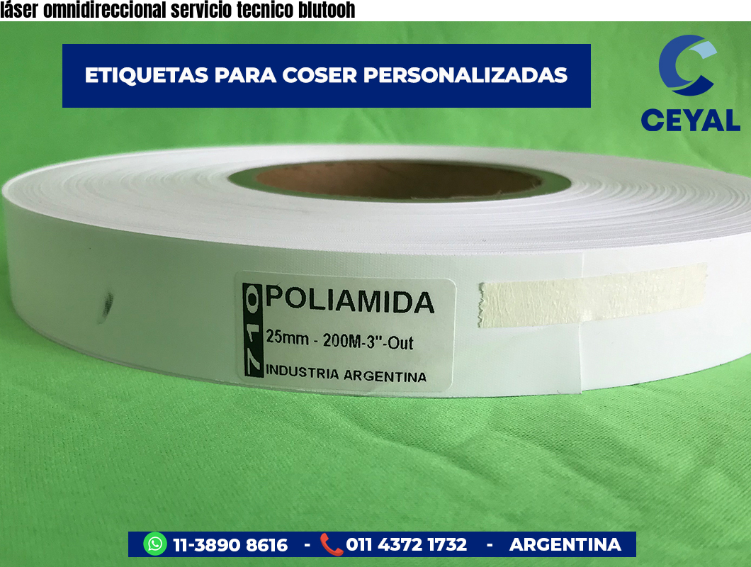 láser omnidireccional servicio tecnico blutooh