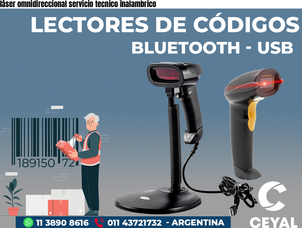 láser omnidireccional servicio tecnico inalambrico