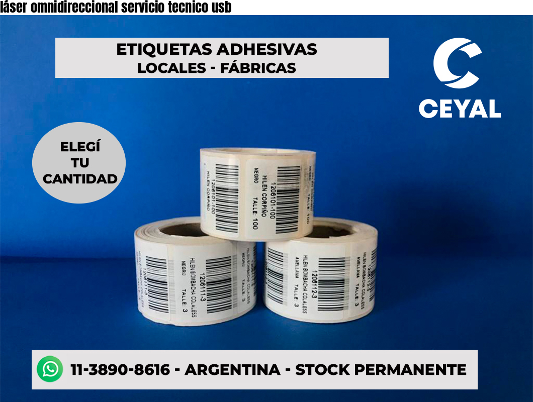 láser omnidireccional servicio tecnico usb