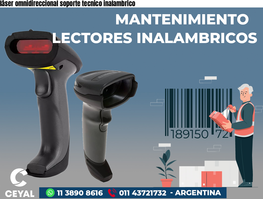 láser omnidireccional soporte tecnico inalambrico