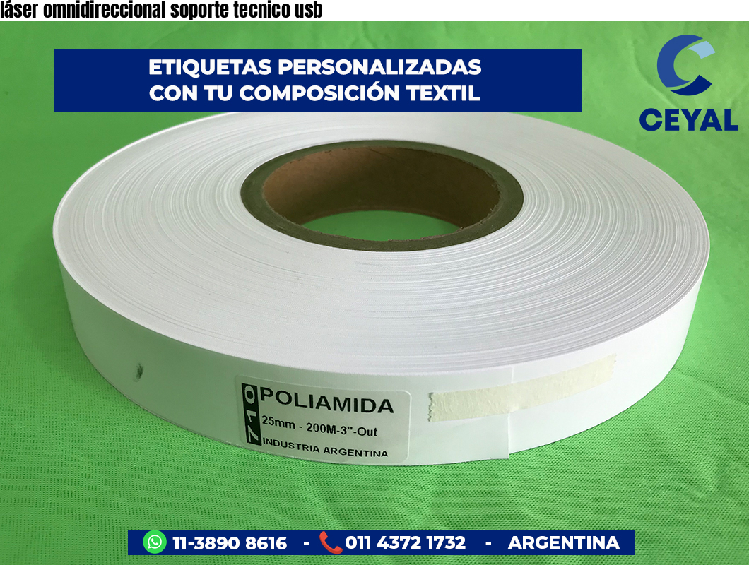 láser omnidireccional soporte tecnico usb