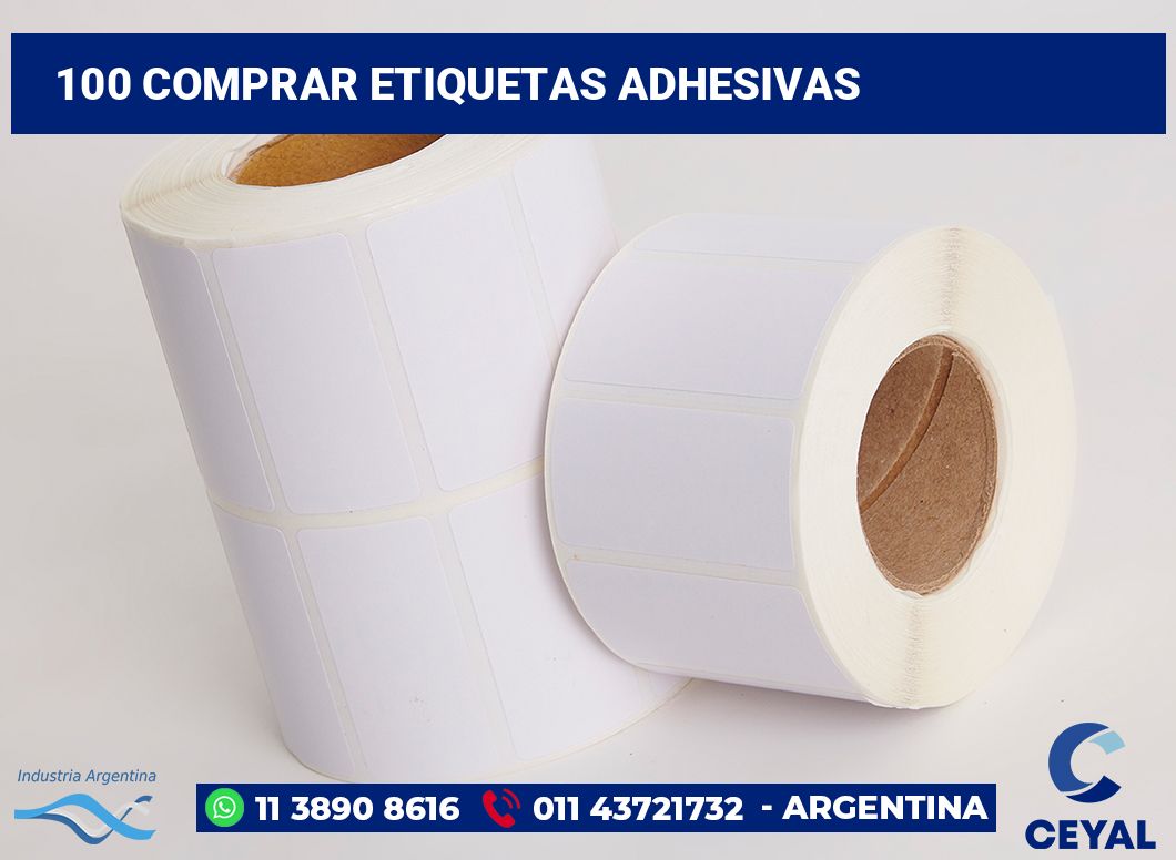 100 Comprar etiquetas adhesivas