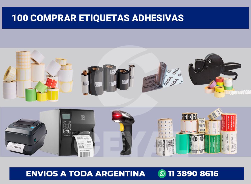 100 Comprar etiquetas adhesivas