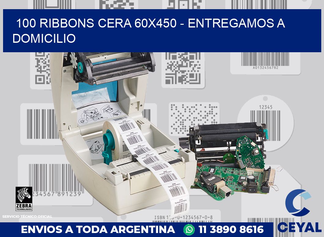 100 Ribbons cera 60x450 - entregamos a domicilio