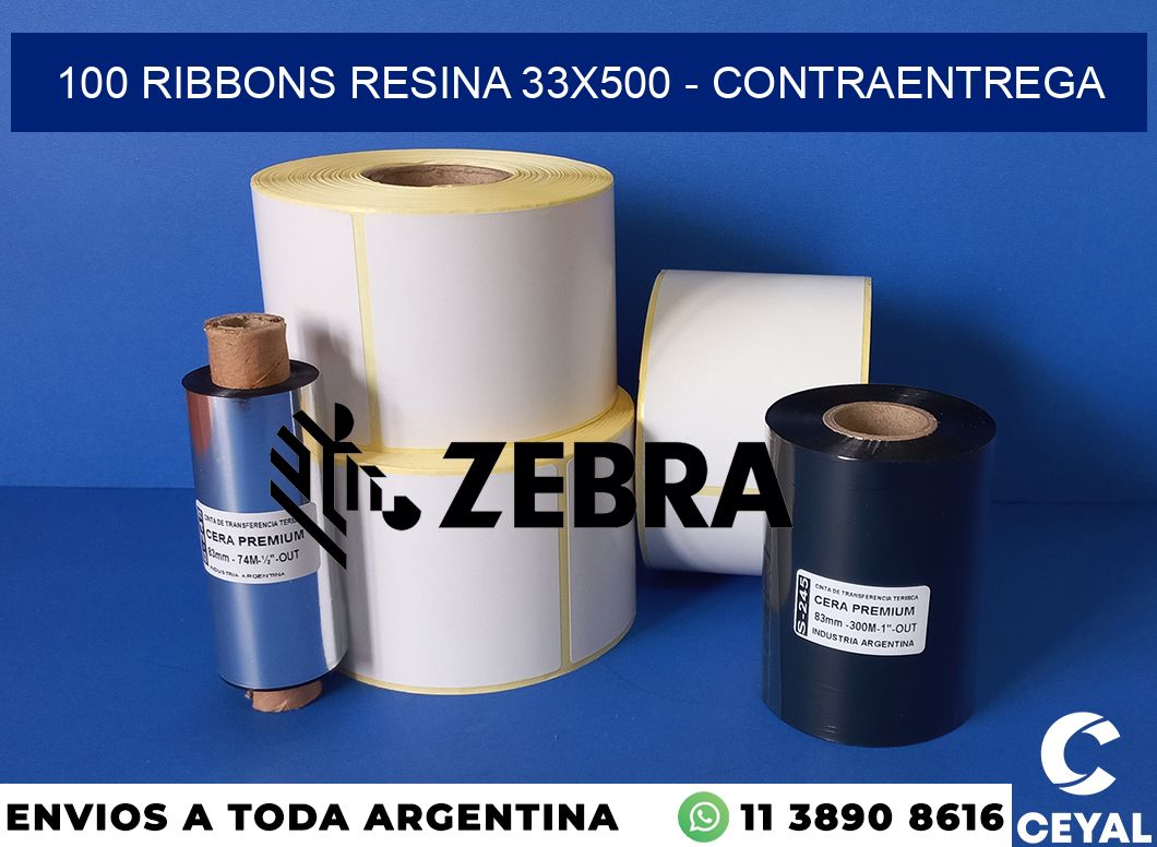 100 Ribbons resina 33x500 - contraentrega