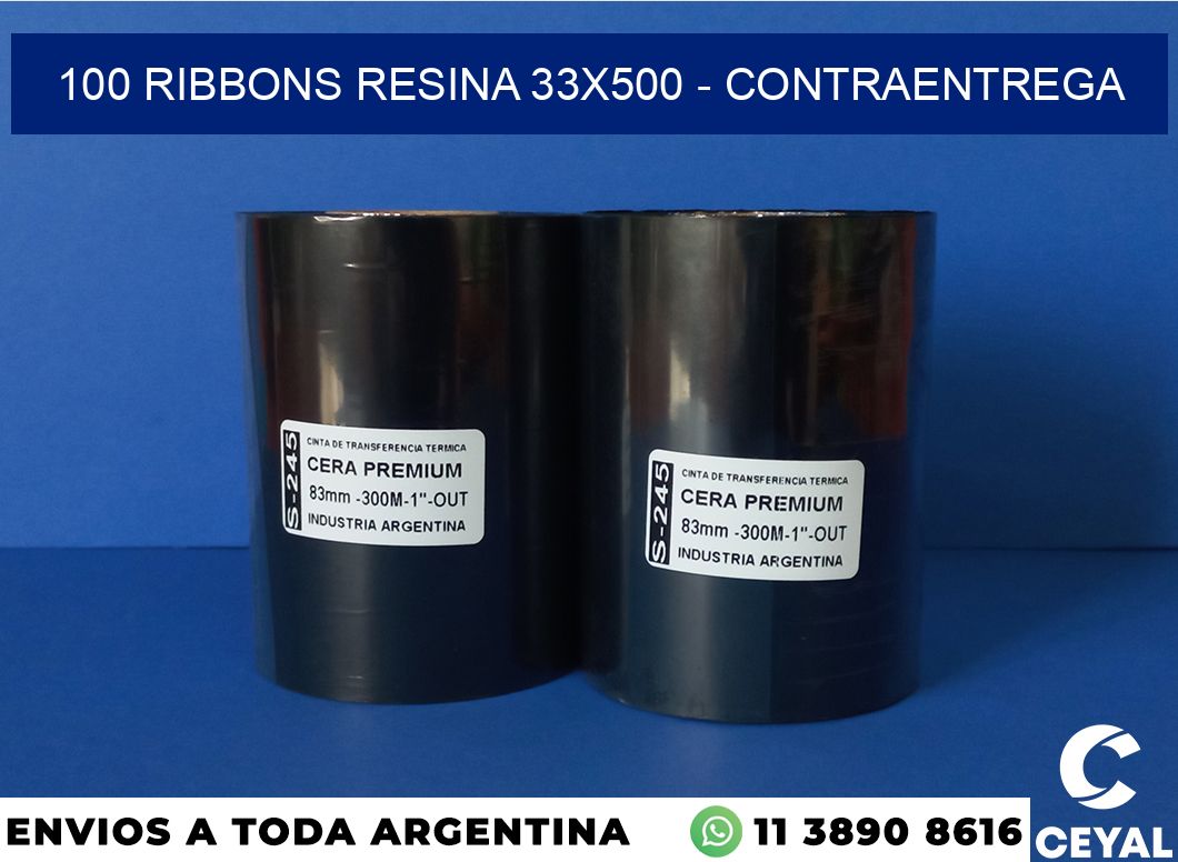 100 Ribbons resina 33×500 – contraentrega