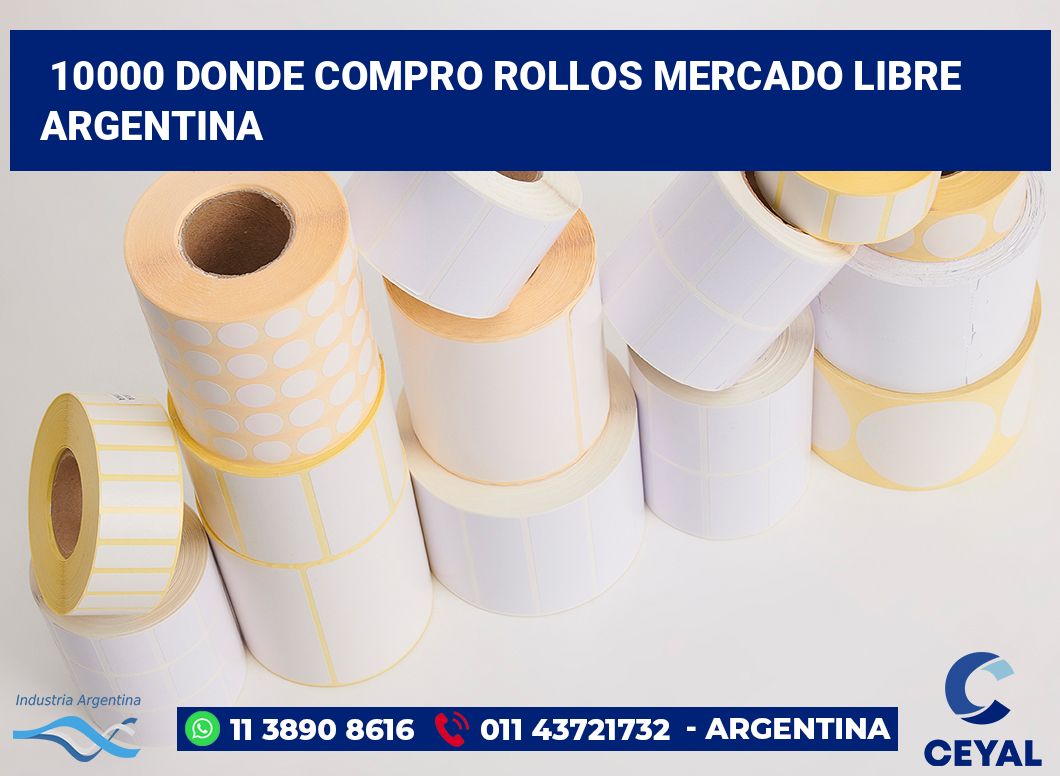 10000 Donde compro rollos mercado libre argentina