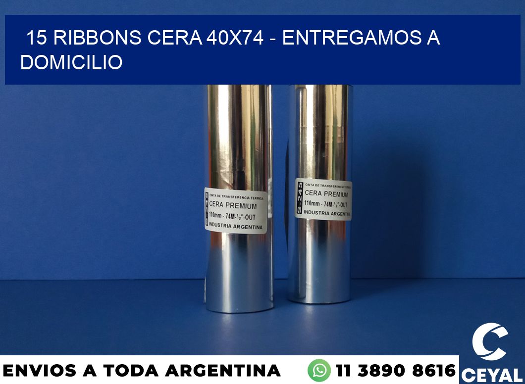 15 Ribbons cera 40×74 – entregamos a domicilio