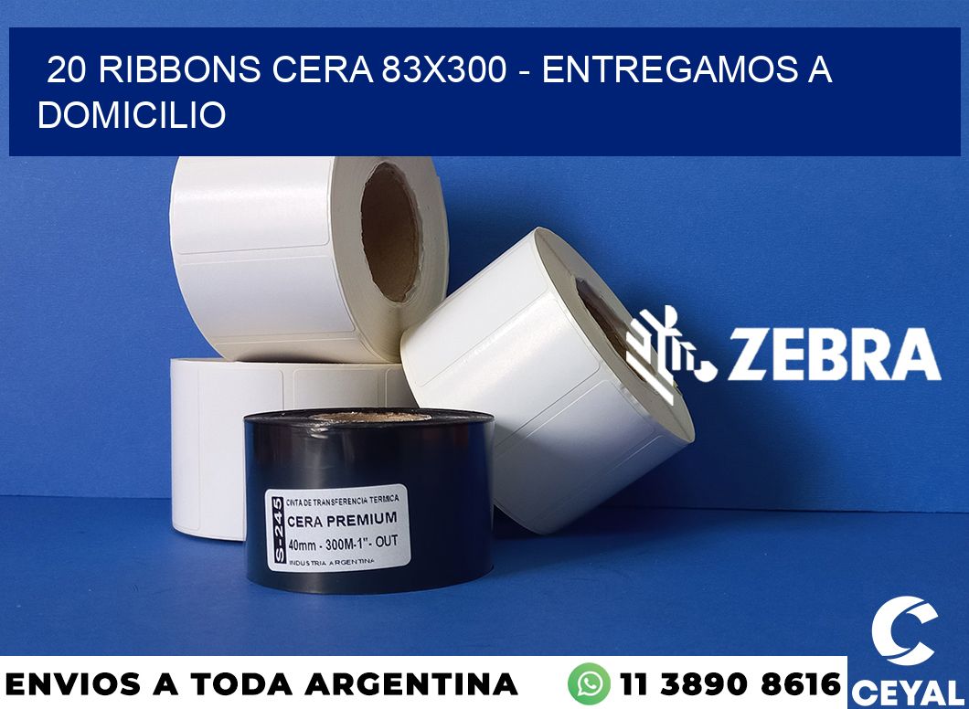 20 Ribbons cera 83x300 - entregamos a domicilio
