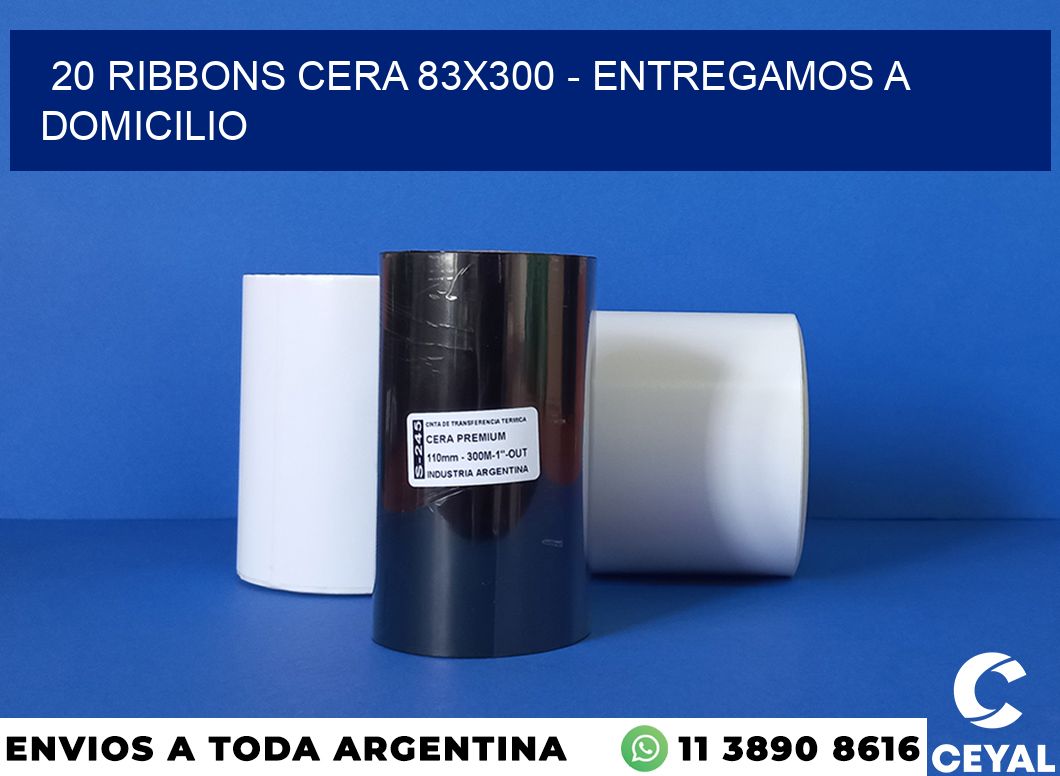 20 Ribbons cera 83×300 – entregamos a domicilio