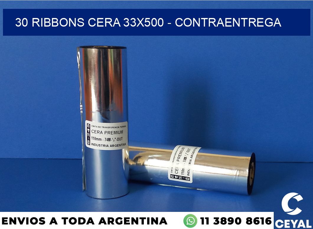 30 Ribbons cera 33×500 – contraentrega