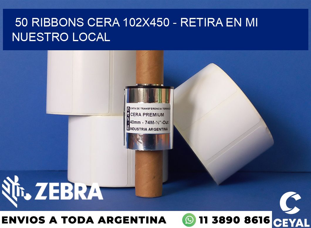 50 Ribbons cera 102x450 - retira en mi nuestro local