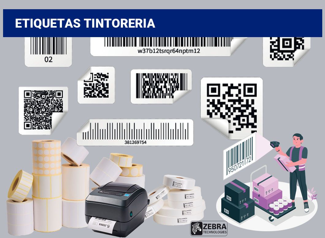 Etiquetas Tintoreria