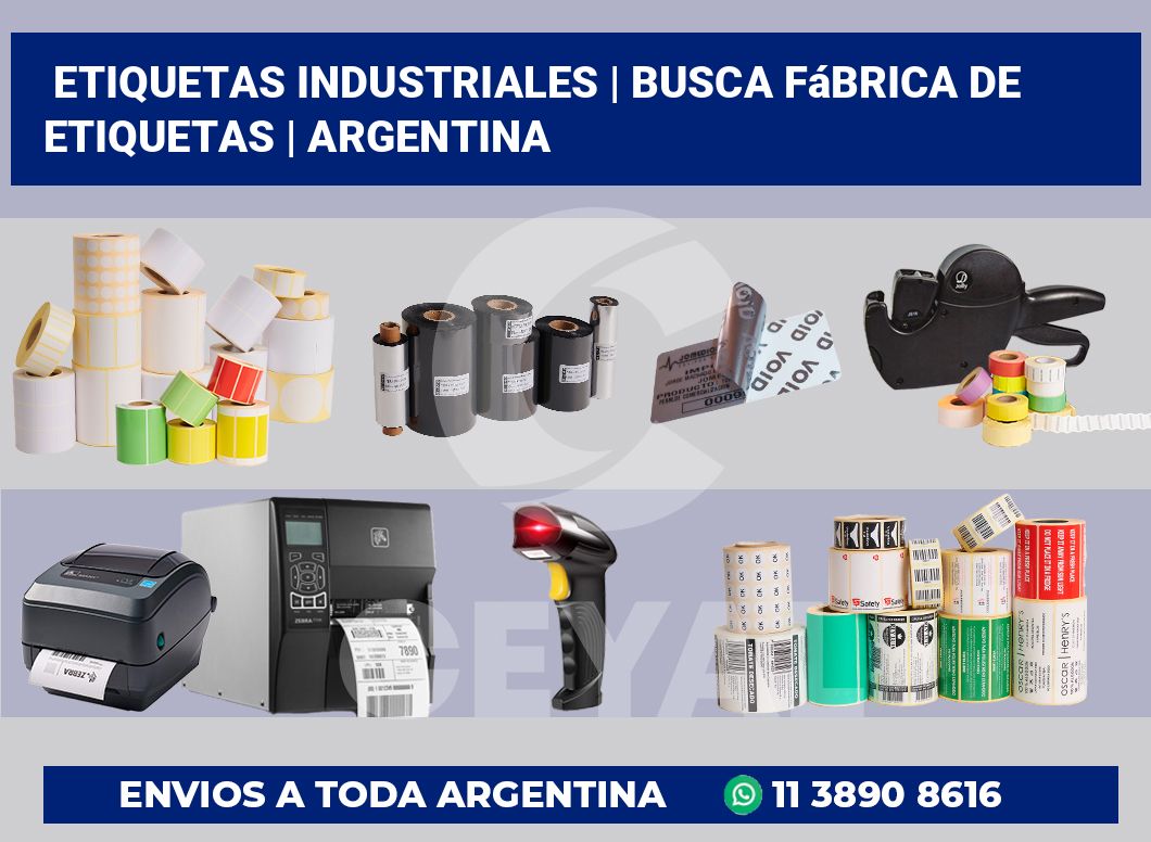 Etiquetas industriales | Busca fábrica de etiquetas | Argentina