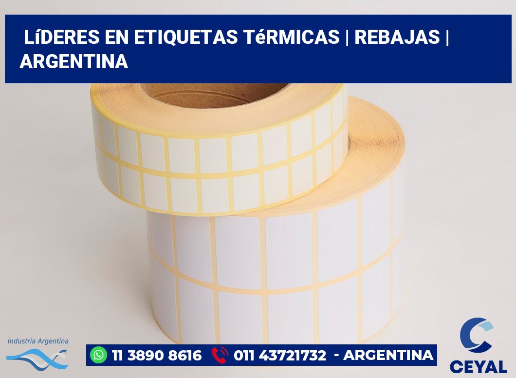 Líderes en etiquetas térmicas | Rebajas | Argentina