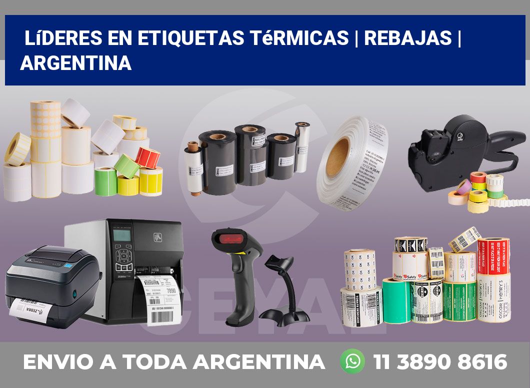 Líderes en etiquetas térmicas | Rebajas | Argentina