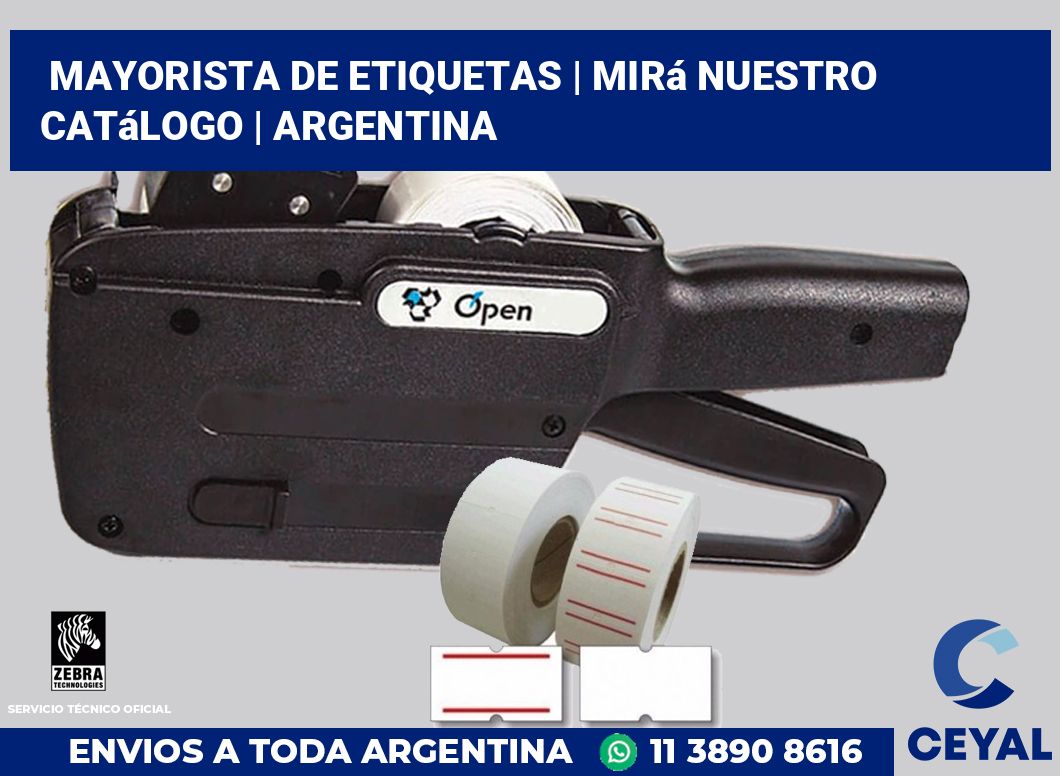 Mayorista de etiquetas | Mirá nuestro catálogo | Argentina