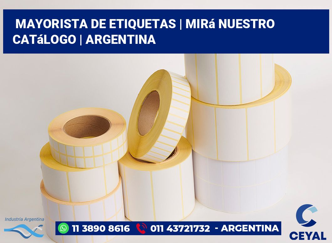 Mayorista de etiquetas | Mirá nuestro catálogo | Argentina
