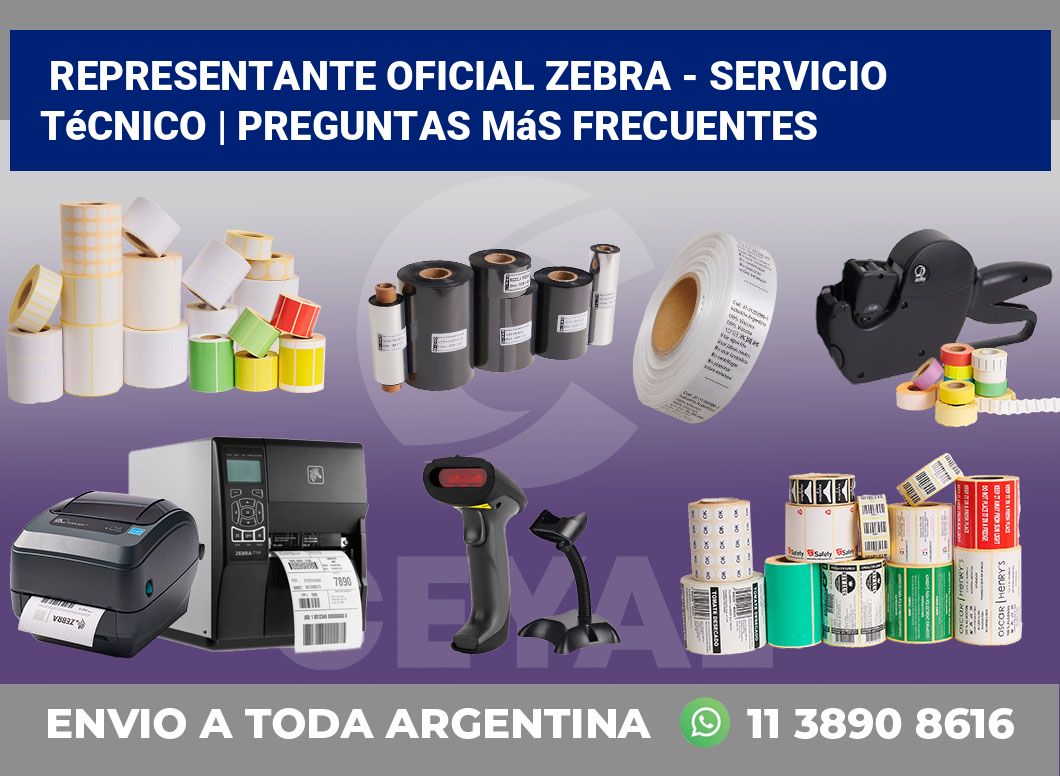 Representante oficial Zebra – Servicio técnico | Preguntas más frecuentes