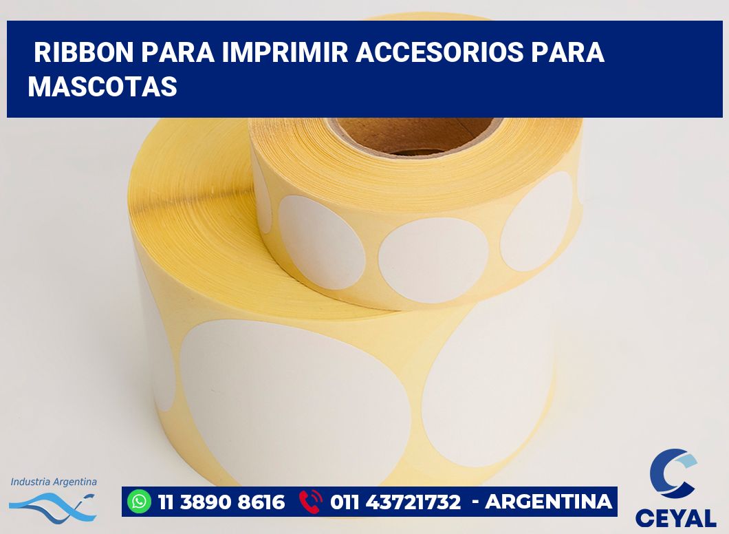 Ribbon para imprimir Accesorios para mascotas