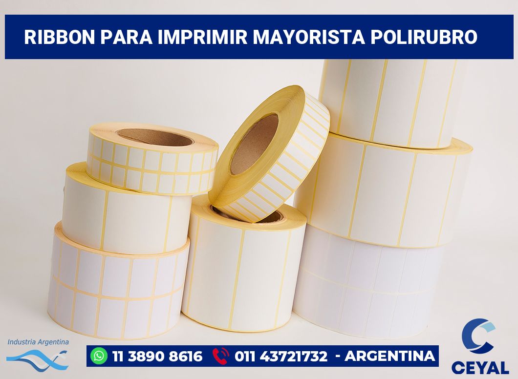 Ribbon para imprimir Mayorista polirubro