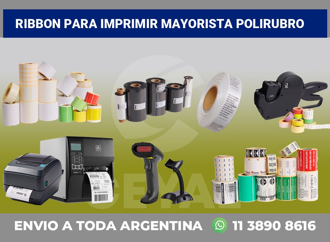 Ribbon para imprimir Mayorista polirubro