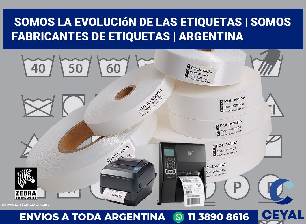 Somos la evolución de las etiquetas | Somos fabricantes de etiquetas | Argentina