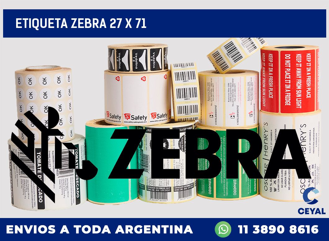 etiqueta zebra 27 x 71