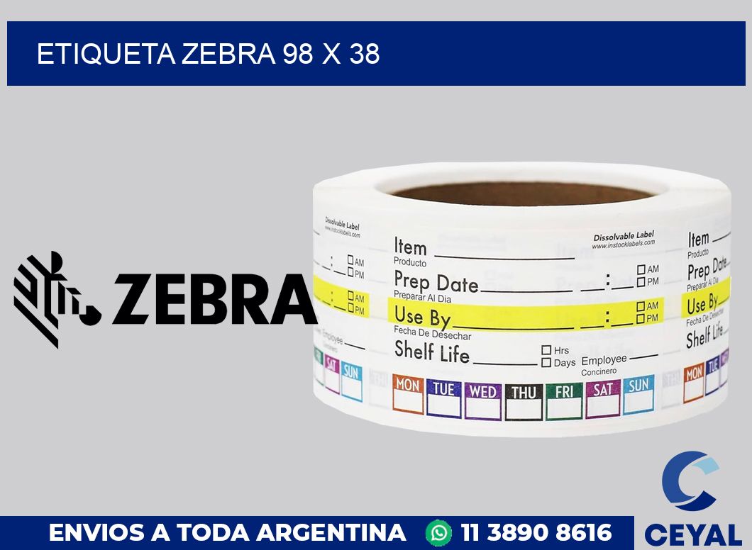 etiqueta zebra 98 x 38