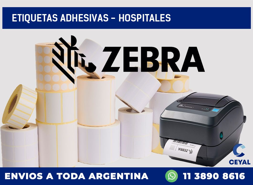 etiquetas adhesivas – Hospitales