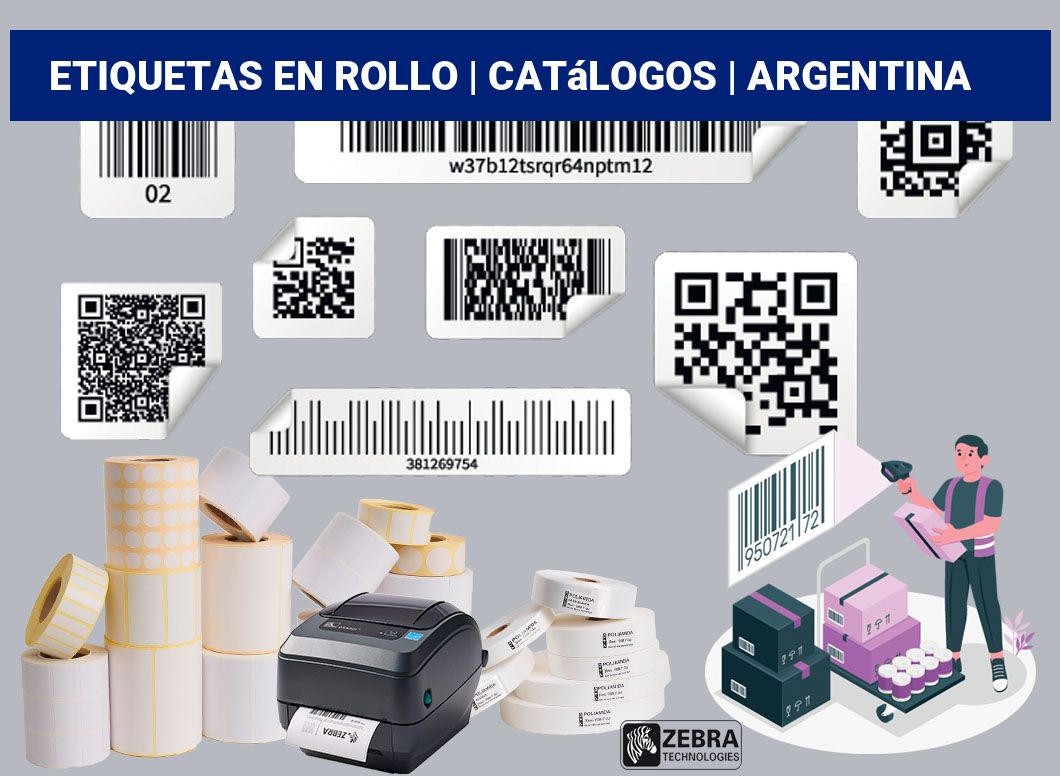 etiquetas en rollo | Catálogos | Argentina