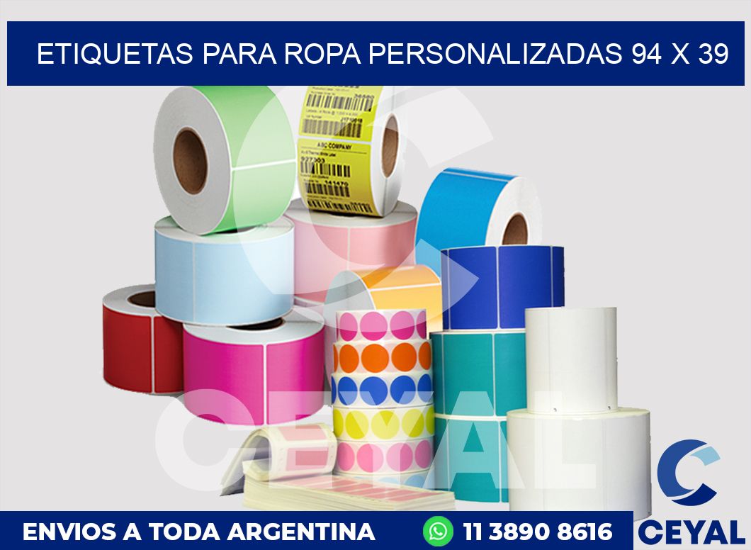 etiquetas para ropa personalizadas 94 x 39