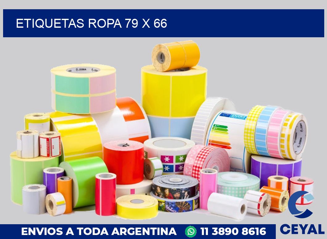 etiquetas ropa 79 x 66