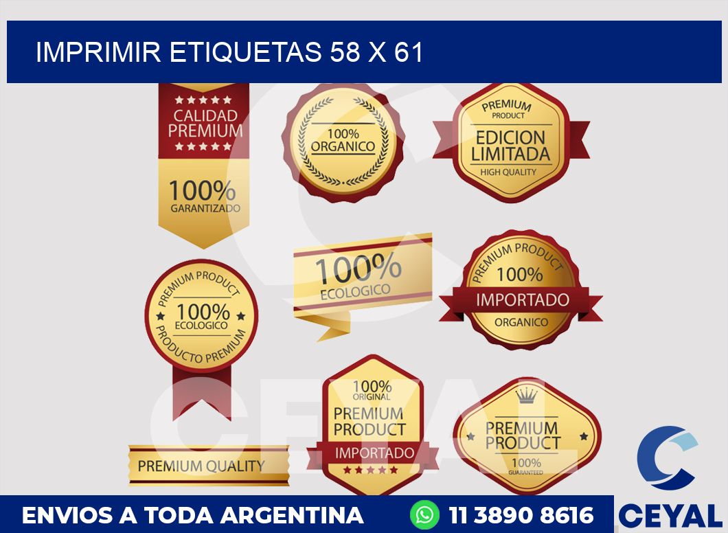 imprimir etiquetas 58 x 61