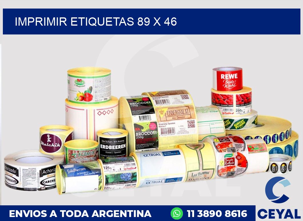 imprimir etiquetas 89 x 46