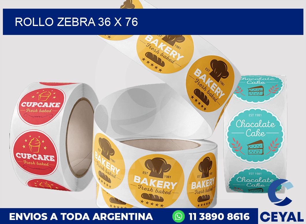 rollo zebra 36 x 76