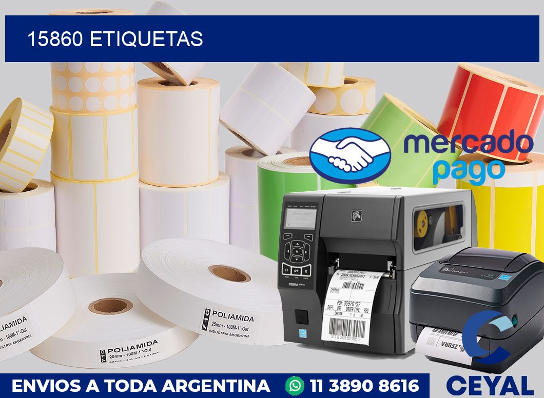15860 etiquetas