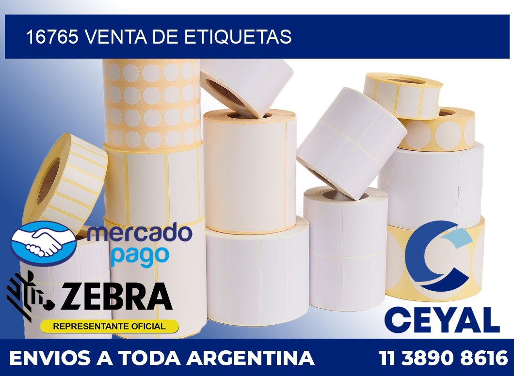 16765 Venta de etiquetas