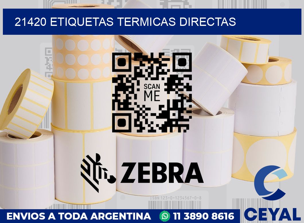 21420 Etiquetas termicas directas
