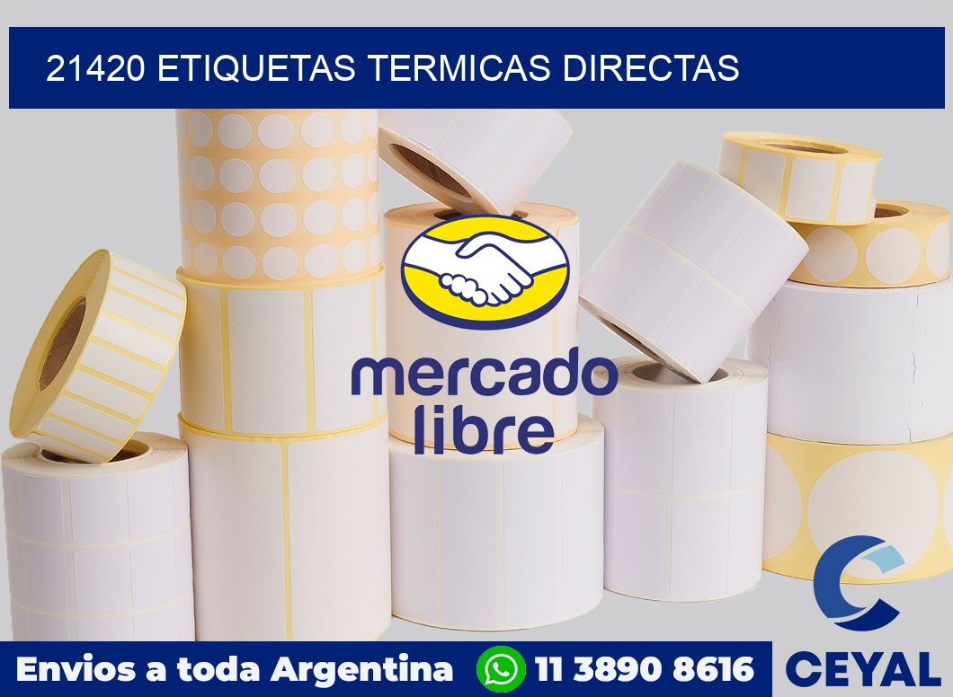 21420 Etiquetas termicas directas