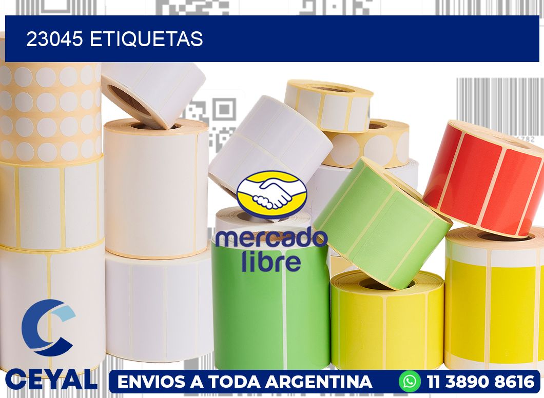 23045 etiquetas