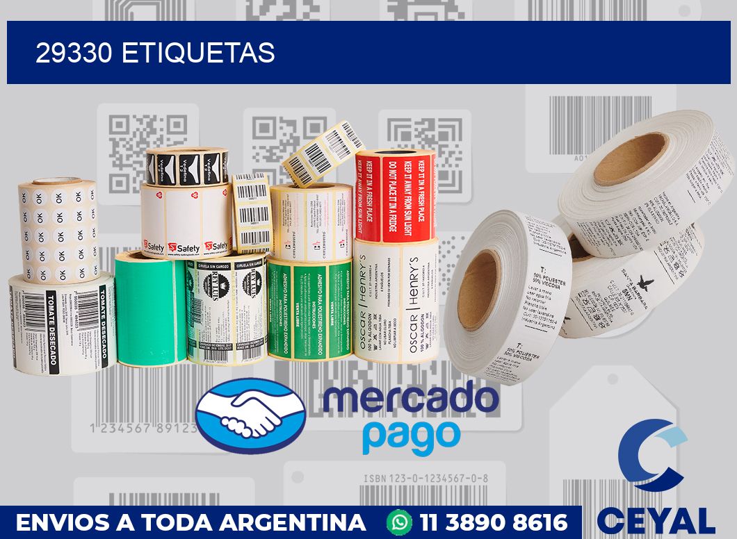 29330 etiquetas