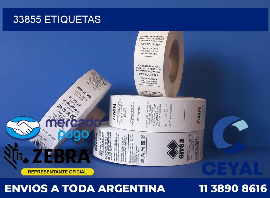 33855 etiquetas