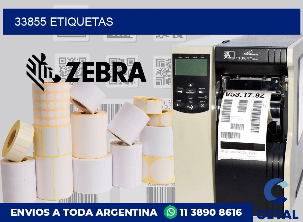33855 etiquetas