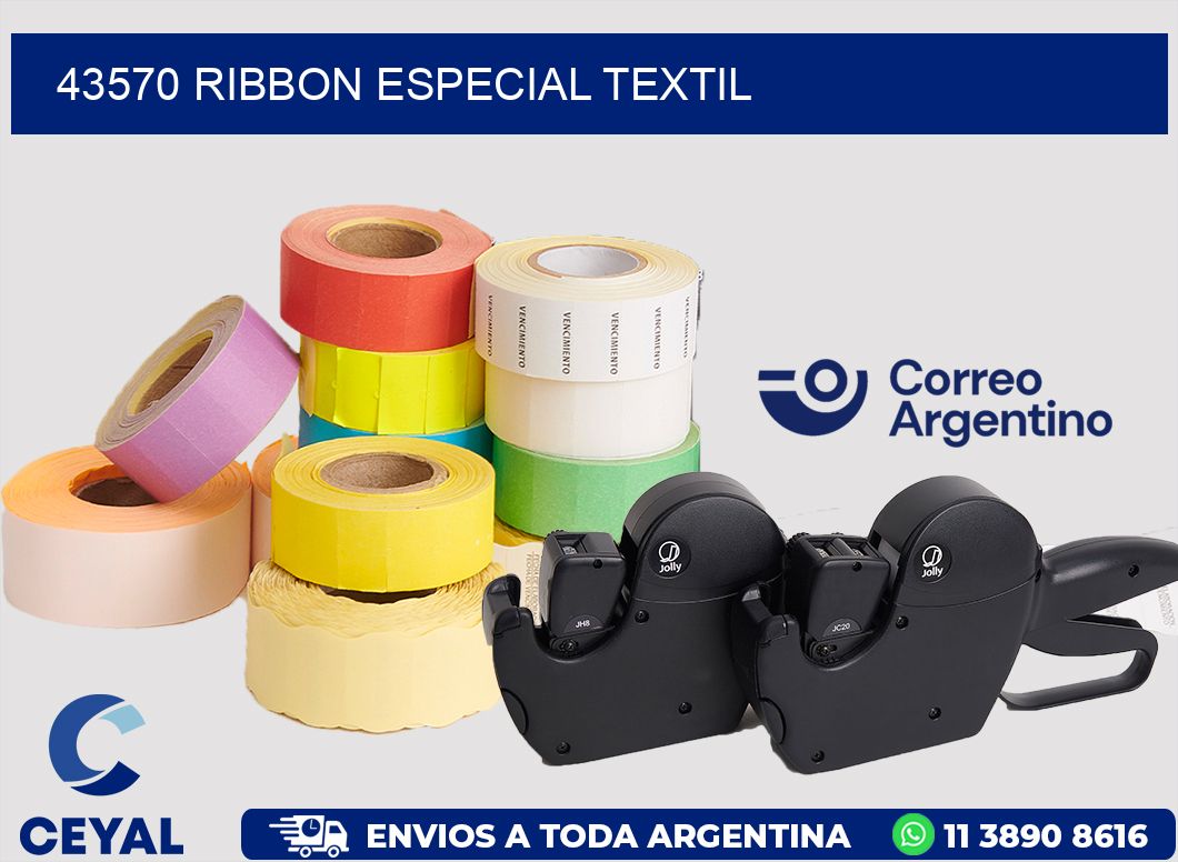 43570 ribbon especial textil